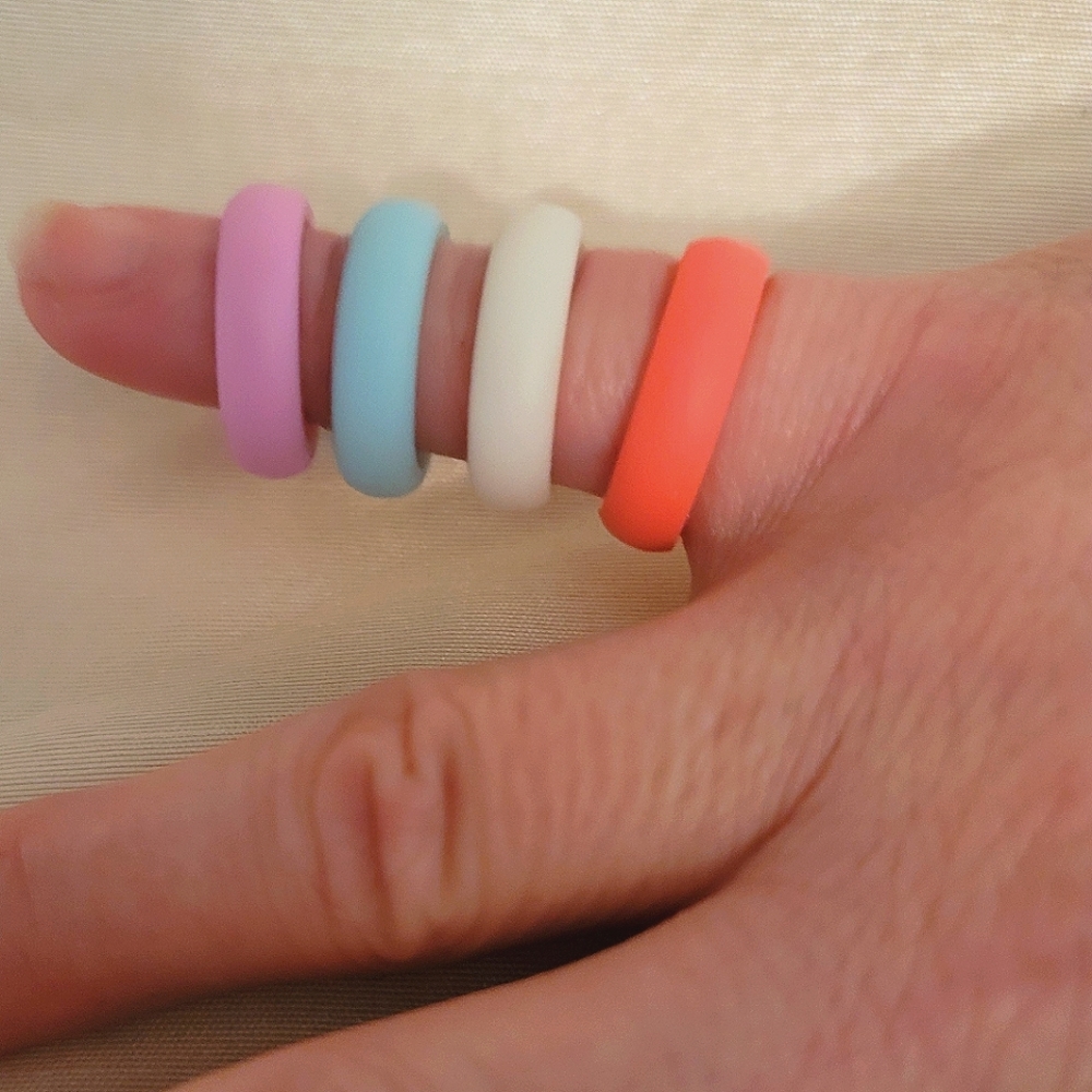 Silicone Wedding Bands NWOT